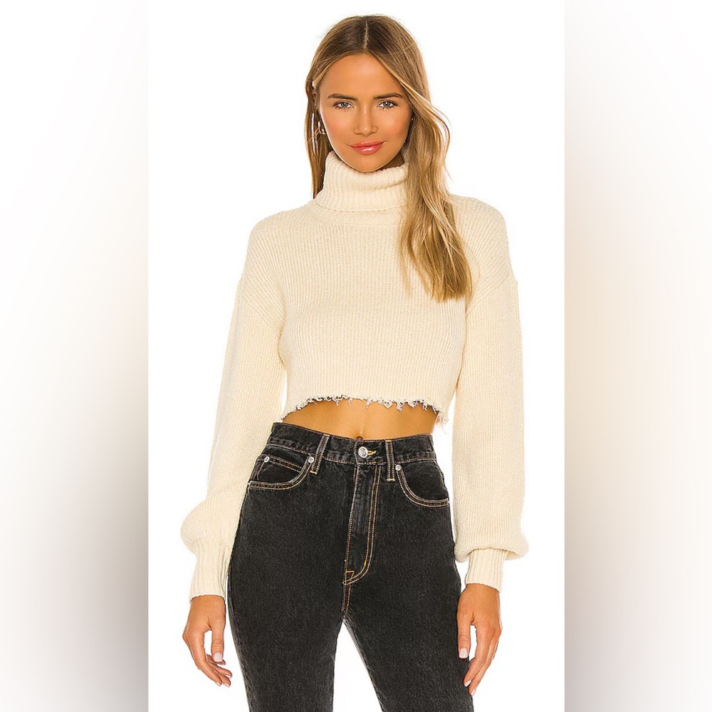 L’ Academie Lucia cropped turtleneck